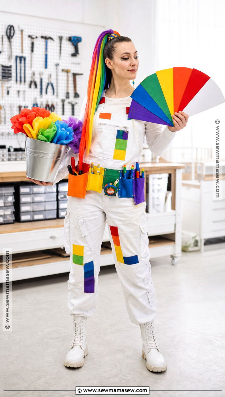 Rainbow Repair Technician Costume - 30 original costume ideas