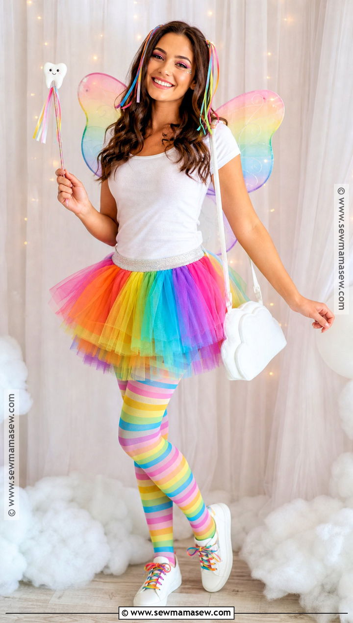 Rainbow Tooth Fairy Costume - 30 tooth fairy ideas costume