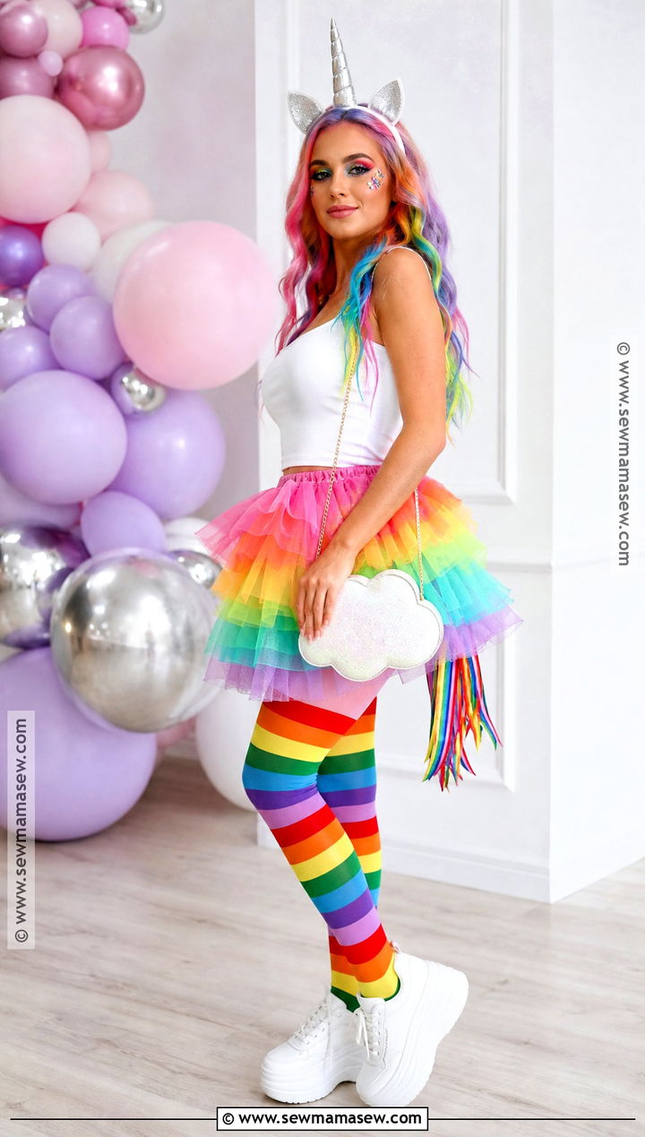 Rainbow Unicorn Costume - 30 Unicorn Costume Women's Ideas