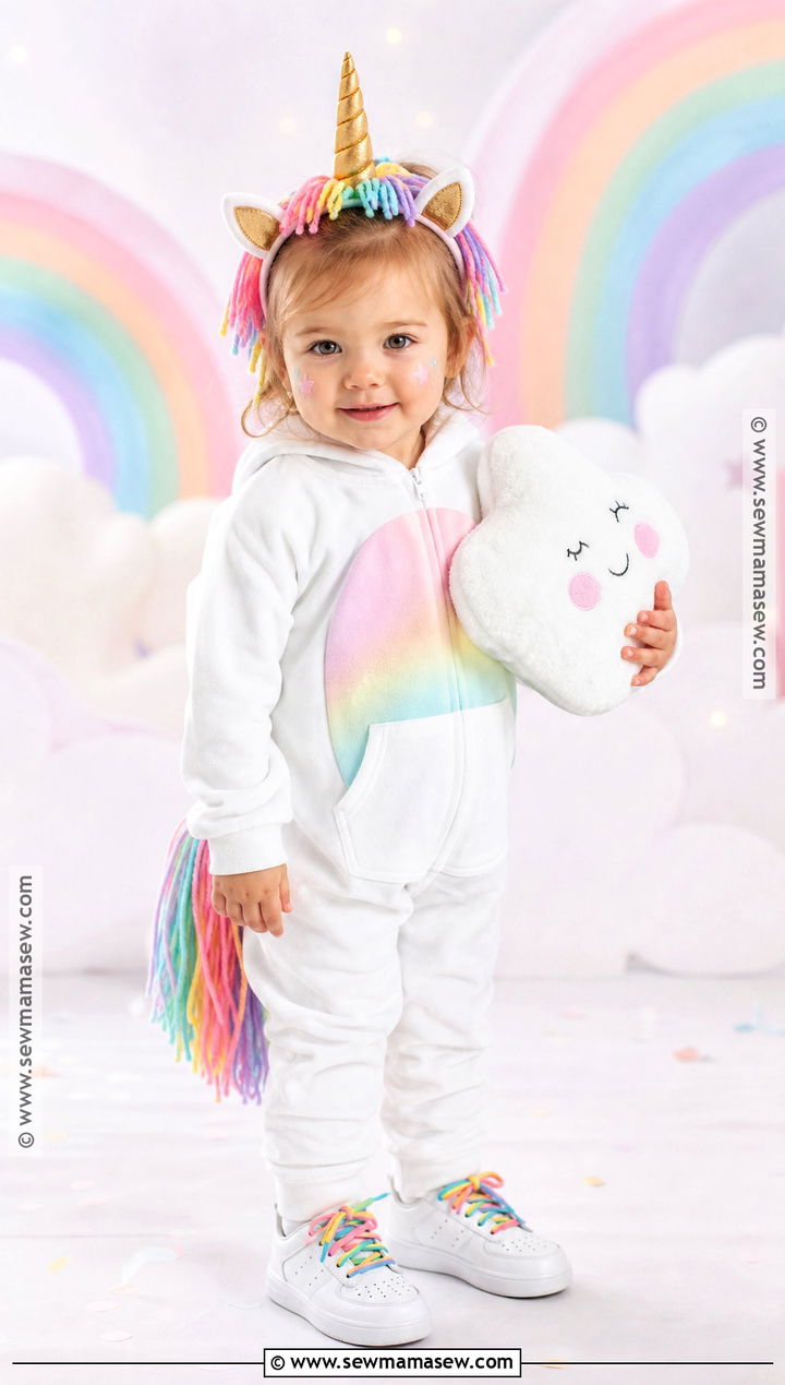 Rainbow Unicorn Toddler Costume - 35 toddler costumes