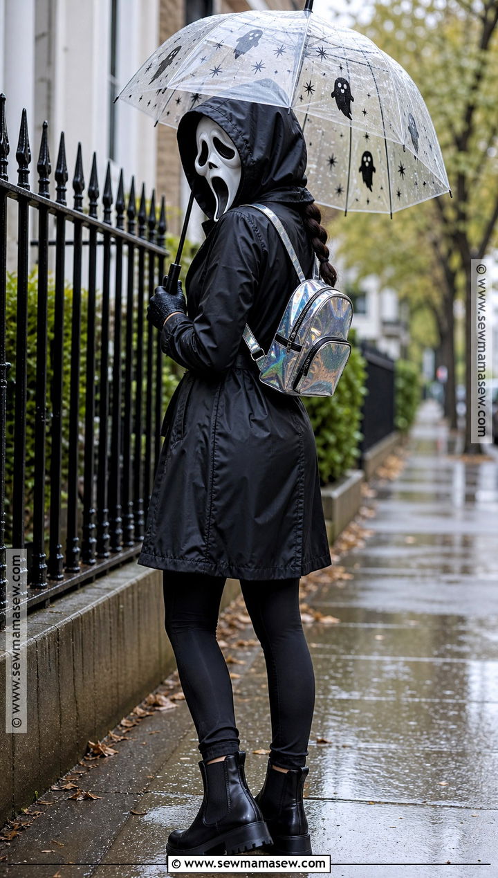 Raincoat Ghostface Costume - 35 ghostface costume ideas for women