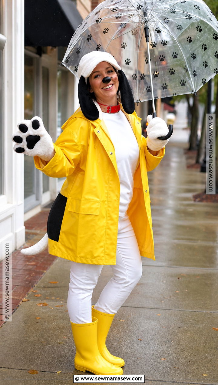 Raincoat Snoopy Costume - 40 snoopy halloween costume ideas