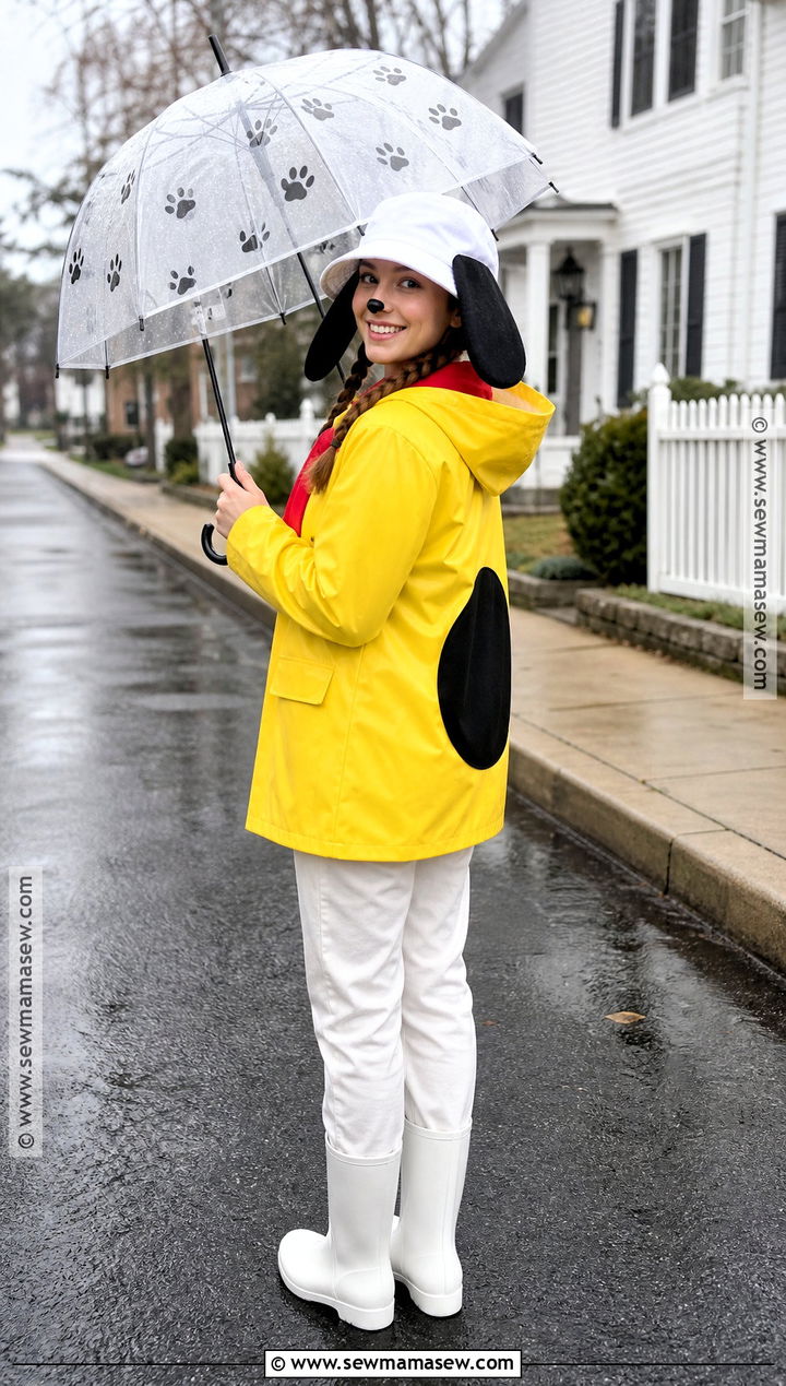 Raincoat Snoopy Costume - 30 Snoopy Costume Ideas for Women