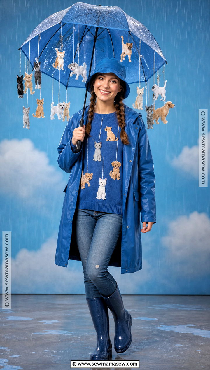 Raining Cats And Dogs Pun Costume - 45 easy last minute halloween costumes