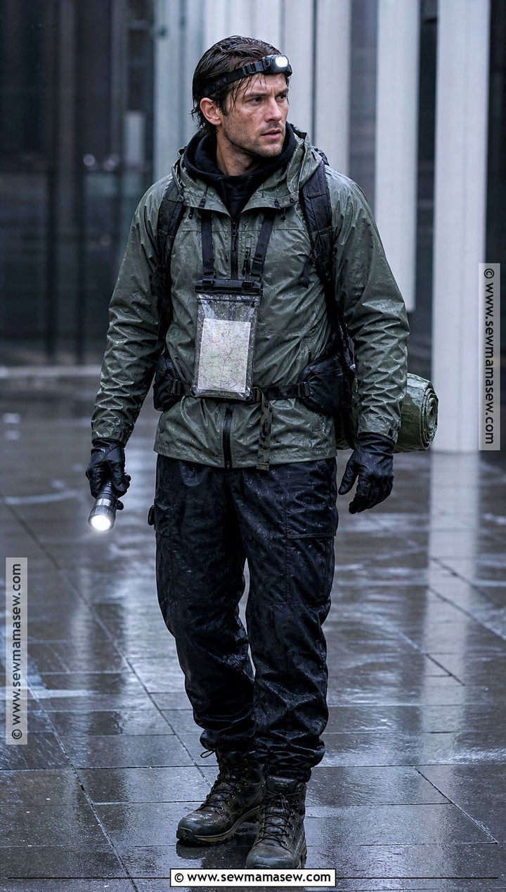 Rainstorm Survivor Zombie Apocalypse Outfit - 35 zombie apocalypse outfits male