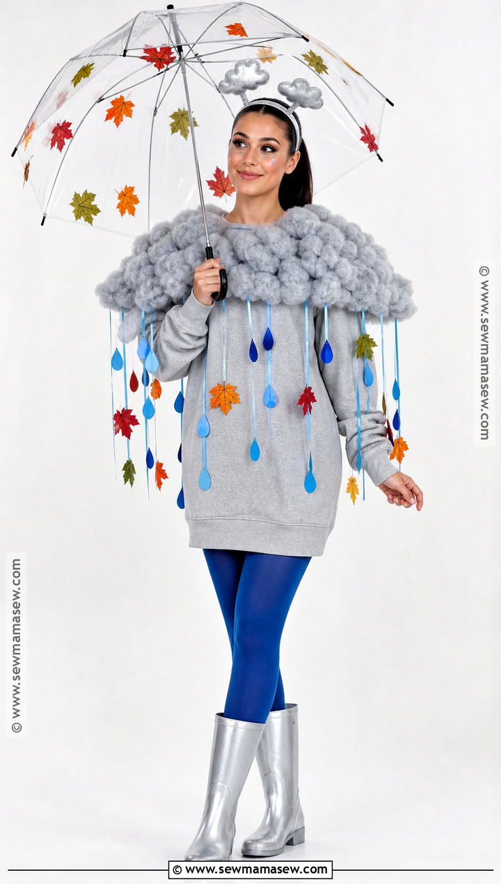 Rainy Autumn Cloud Costume - 30 autumn costume ideas