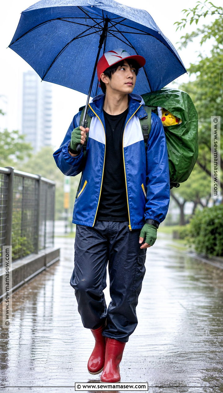 Rainy Day Ash Ketchum Costume - 35 ash ketchum costume ideas