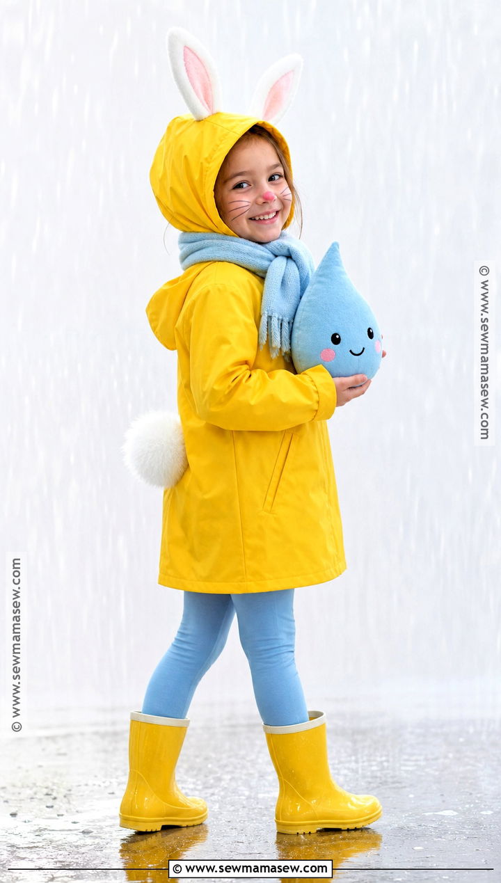Rainy Day Bunny Costume - 30 bunny costume ideas for kids