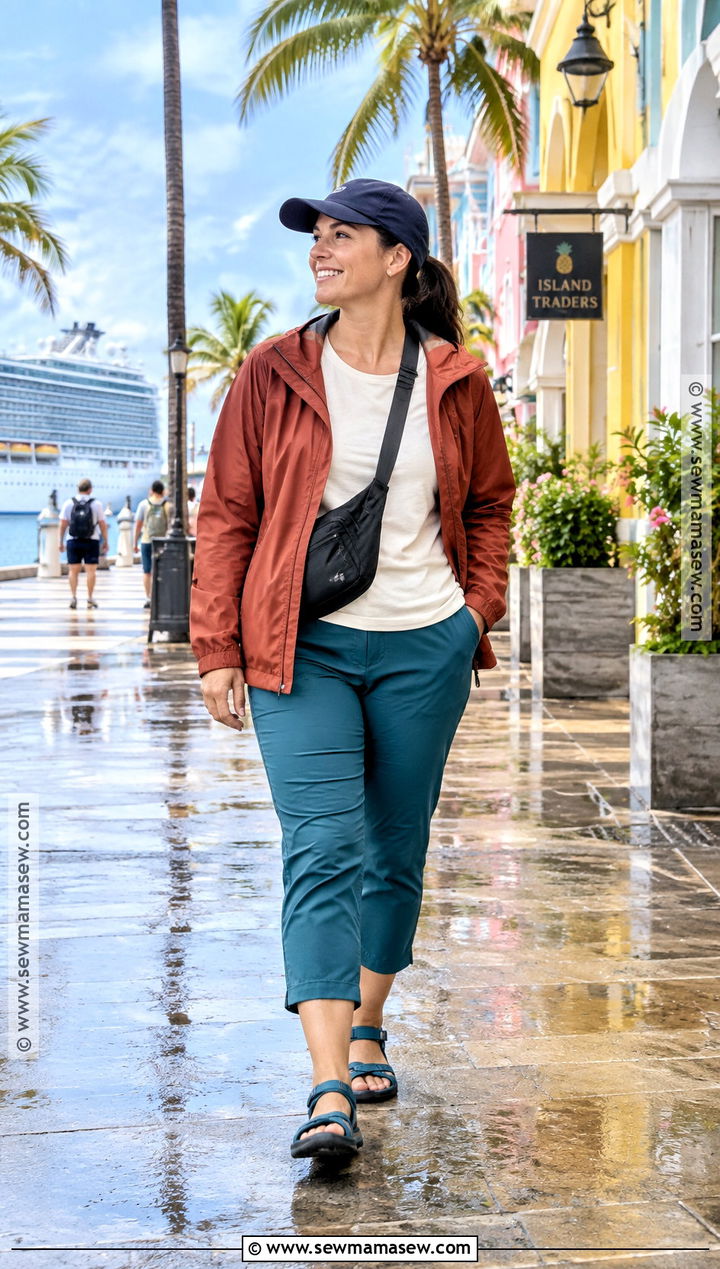 Rainy Day Caribbean Cruise Port Outfit - 15 fall caribbean cruise outfits