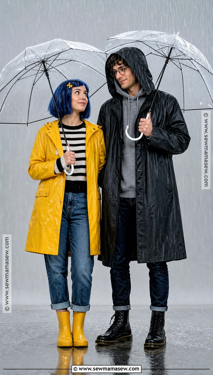 Rainy Day Coraline And Wybie Costume - 30 coraline couple costume ideas