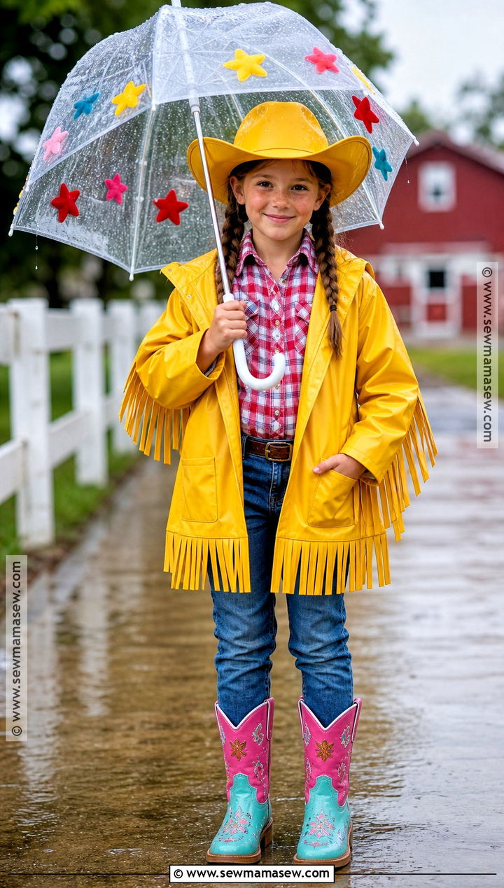 Rainy Day Cowgirl Costume - 30 cowgirl costume ideas for kids
