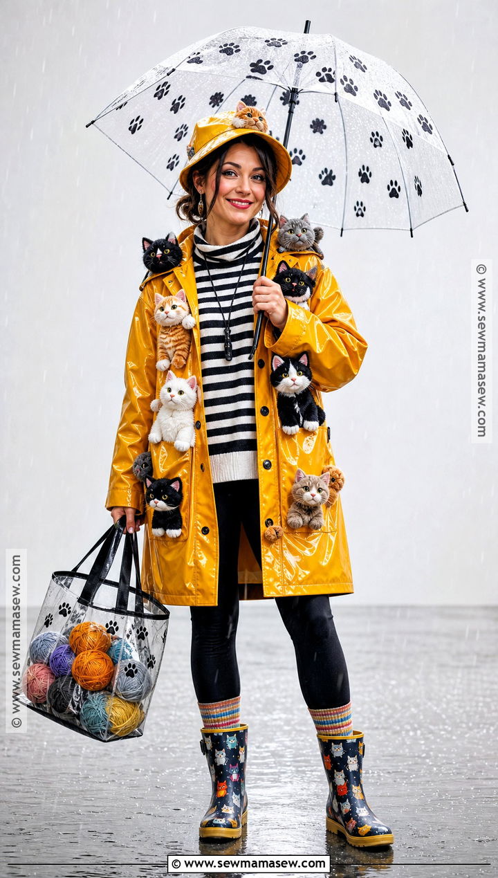 Rainy Day Crazy Cat Lady Costume - 35 crazy cat lady costume ideas