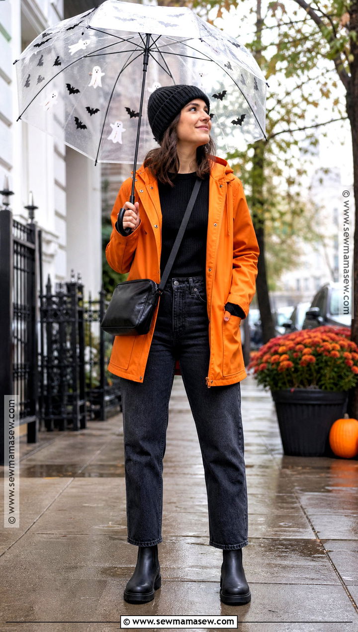 Rainy Day Halloween Outfit - 30 Halloween Themed Outfits