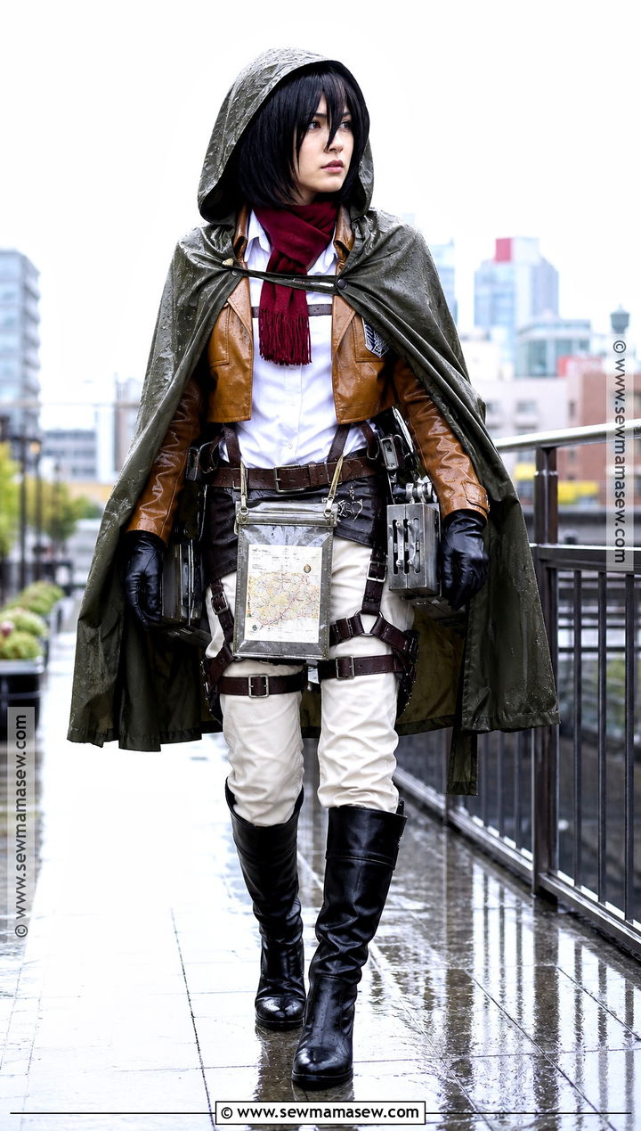 Rainy Day Mikasa Cosplay - 45 mikasa cosplay ideas