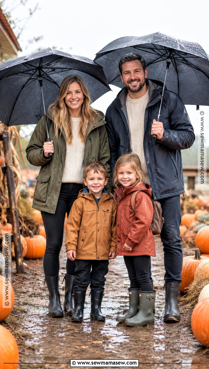 Rainy Day Pumpkin Patch Matching Outfits - 20 pumpkin patch matching outfits