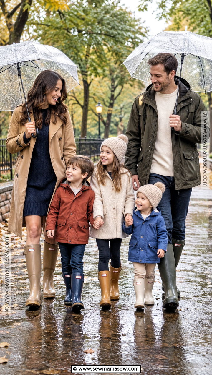 Rainy Day September Family Photo Outfits - 25 september family pictures outfits