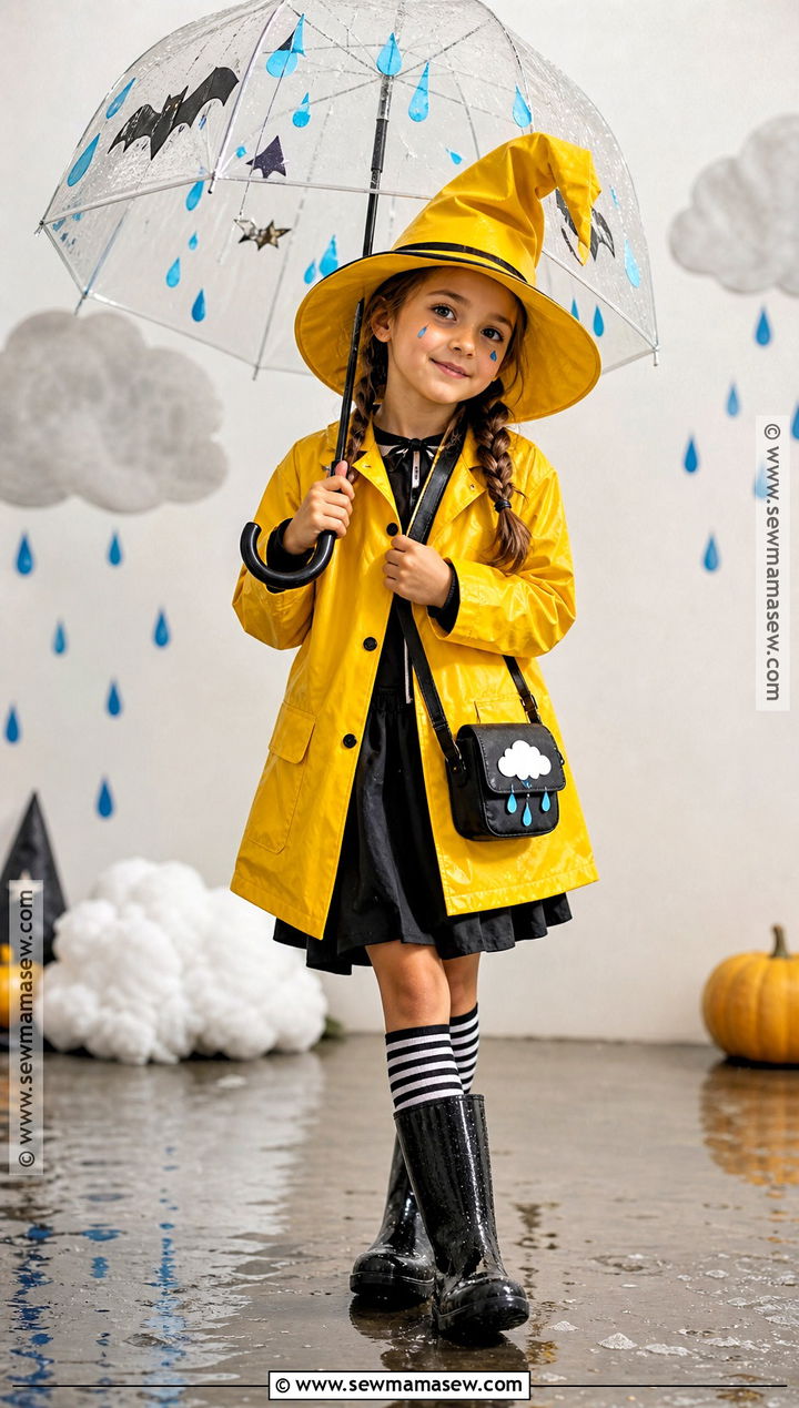 Rainy Day Witch Costume - 30 kids witch costume ideas