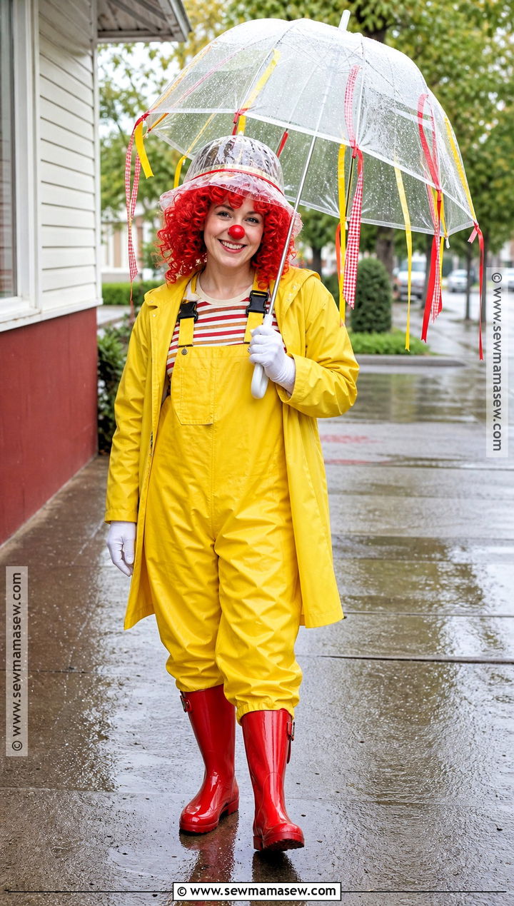 Rainy Halloween Ronald McDonald Costume - 30 Ronald Mcdonald Costume Ideas for Women