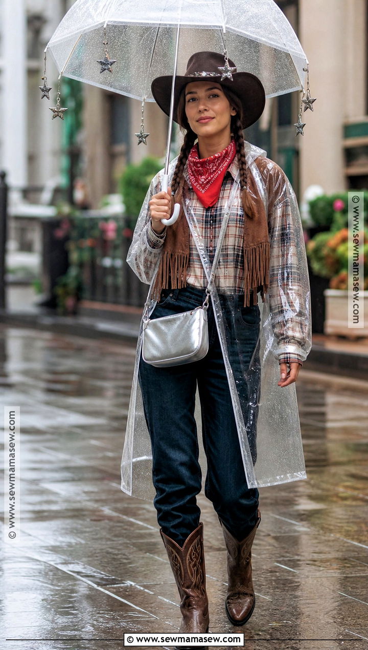 Rainy Weather Cowgirl Costume - 35 cowgirl costume ideas
