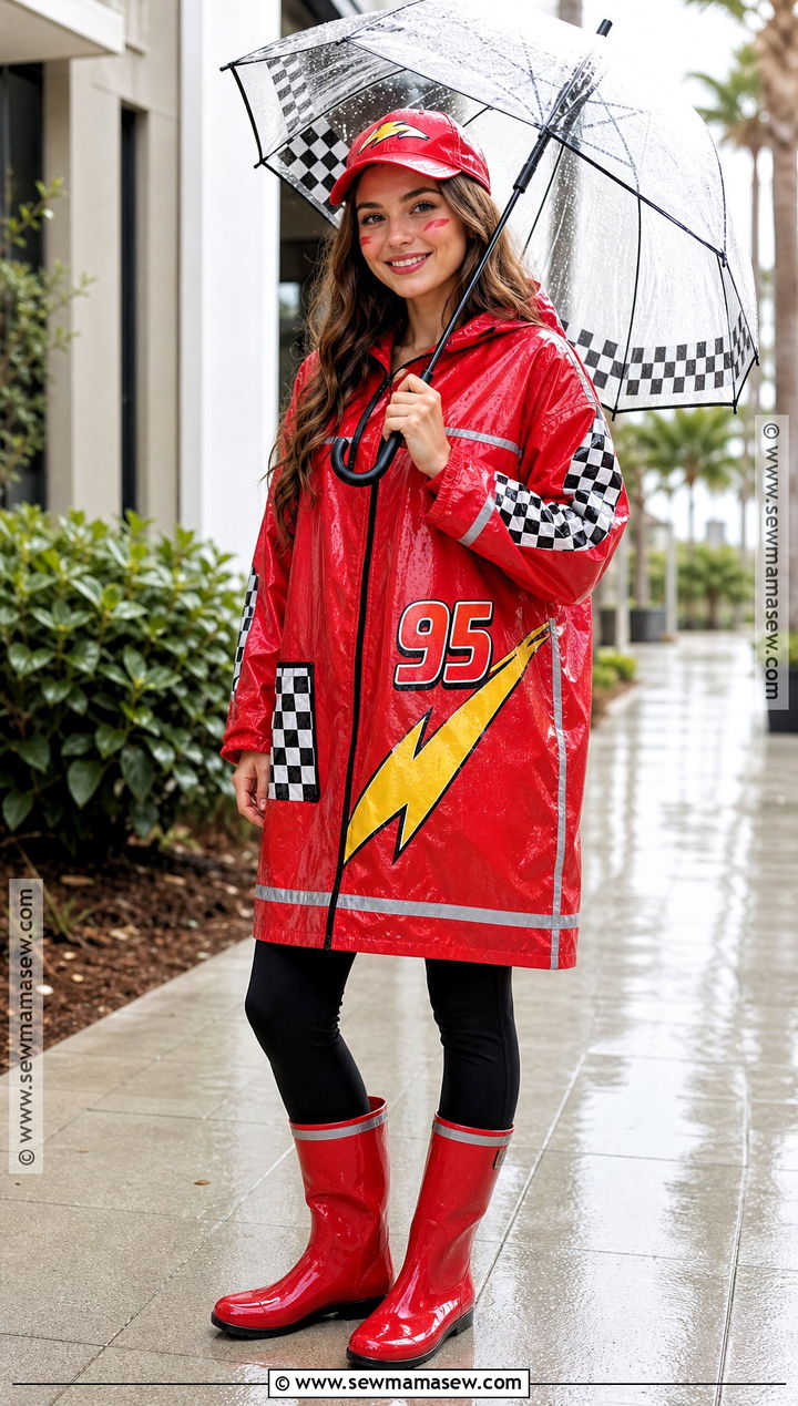 Rainy Weather Lightning McQueen Costume - 45 lightning mcqueen costume ideas