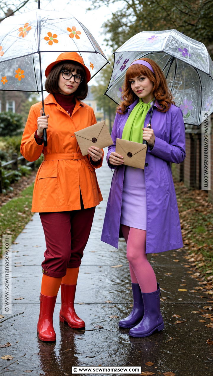 Rainy Weather Velma And Daphne Costume - 40 velma and daphne costume ideas