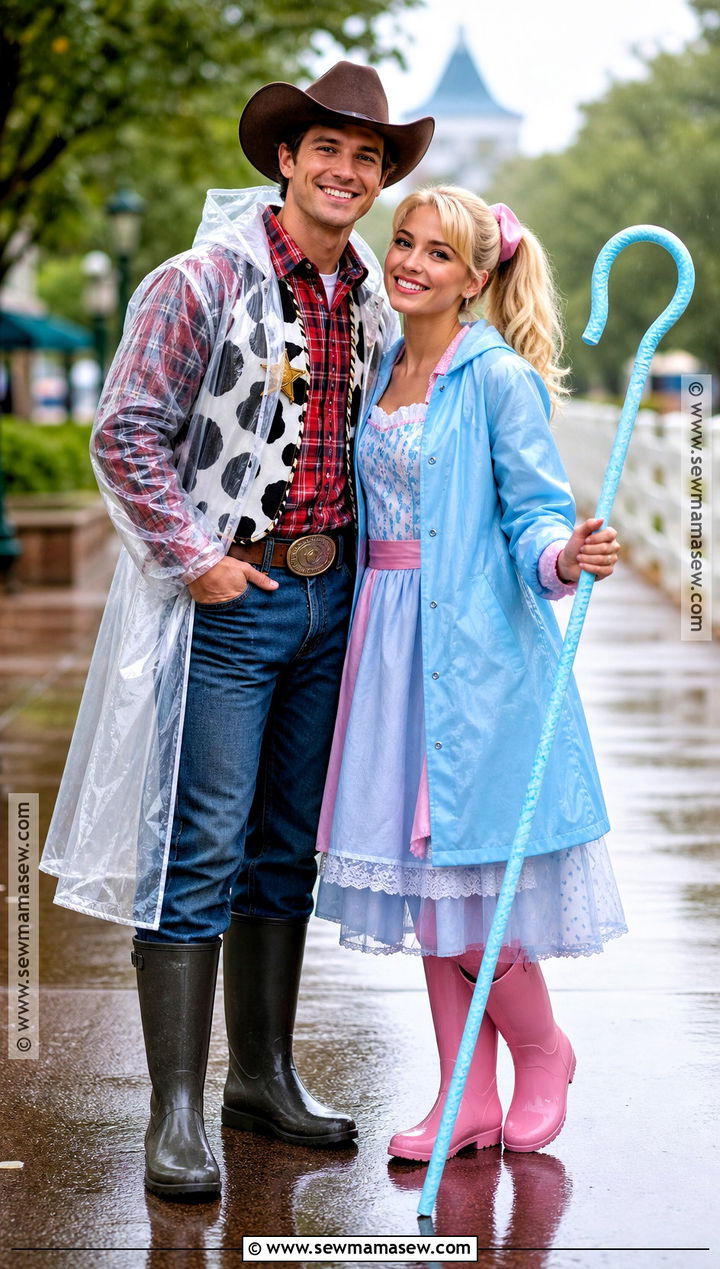 Rainy Weather Woody And Bo Peep Costume - 40 woody and bo peep costume ideas