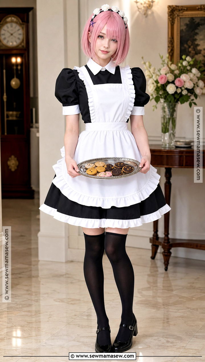 Ram Costume With Maid Dress - 30 pink hair costume ideas