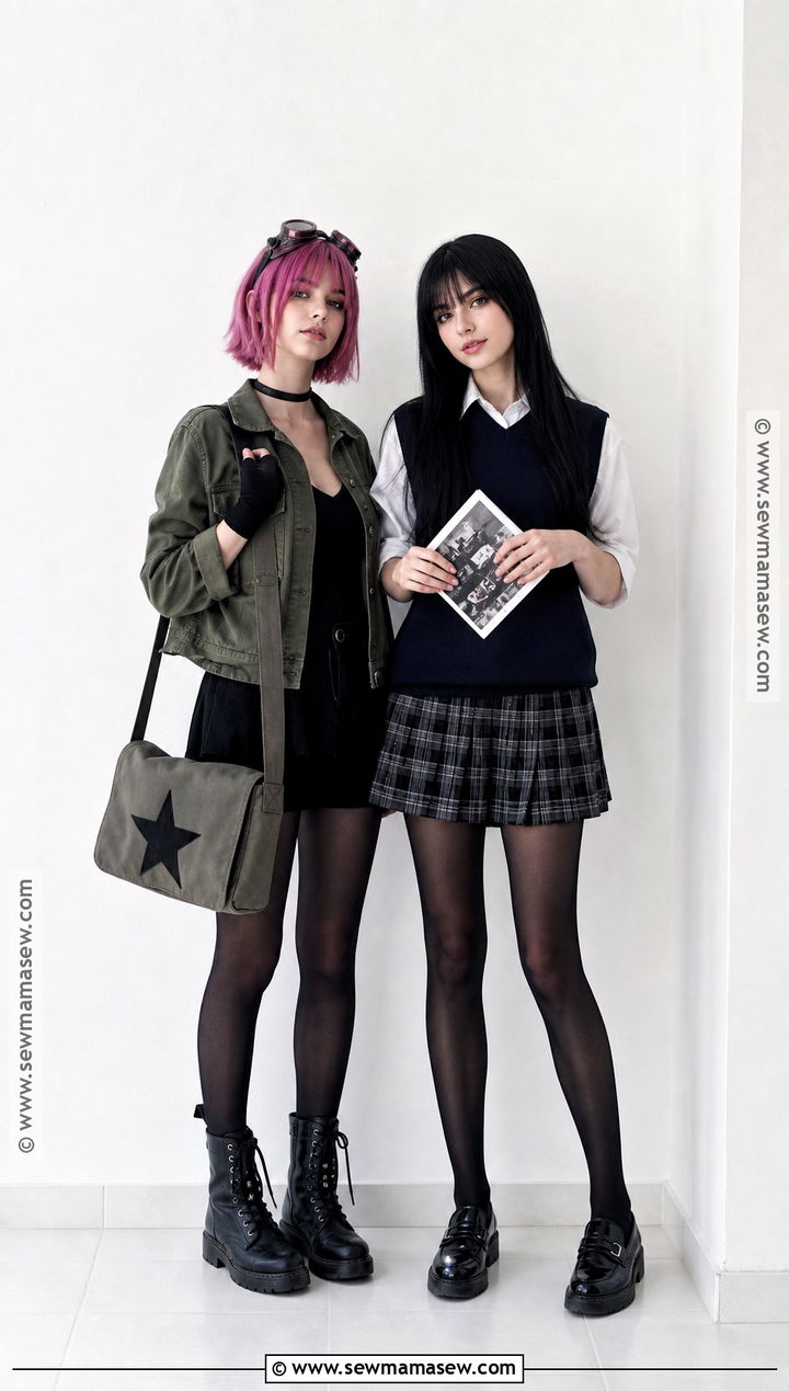 Ramona Flowers And Knives Chau Duo Cosplay - 30 Scott Pilgrim Cosplay Ideas