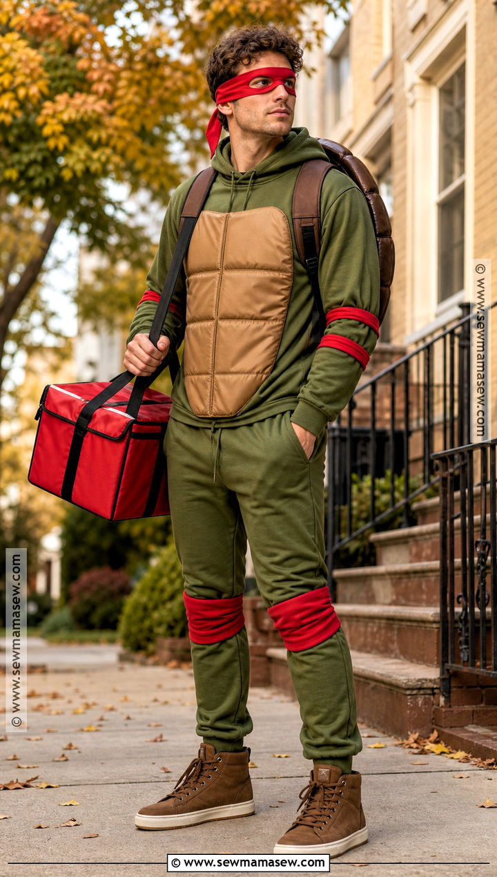 Raphael Ninja Turtle Costume - 30 ninja turtles halloween costumes