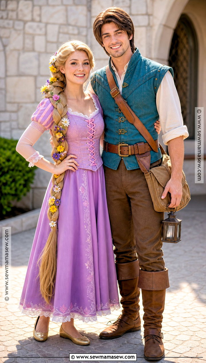 Rapunzel And Flynn Couple Costume - 35 rapunzel costume ideas