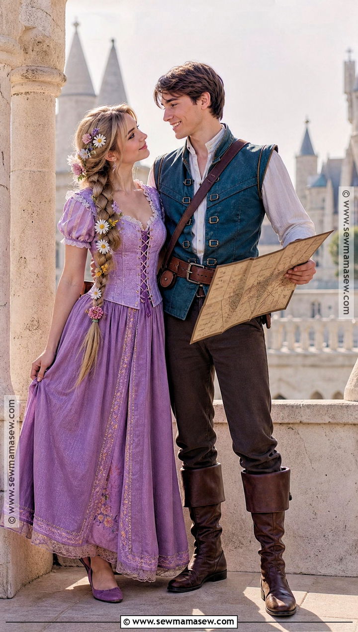 Rapunzel And Flynn Rider BFF Costume - 30 halloween costumes for bffs