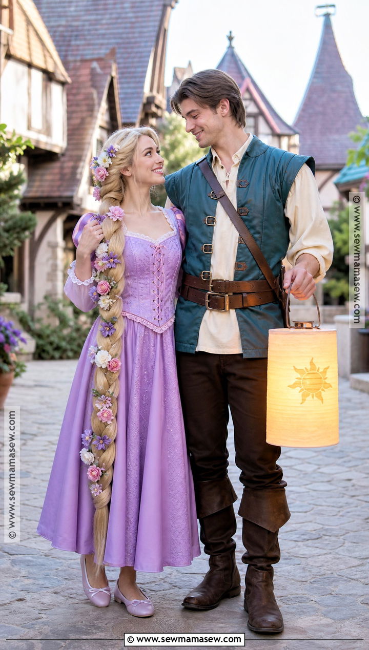 Rapunzel And Flynn Rider Costume - 30 movie costume ideas for couples
