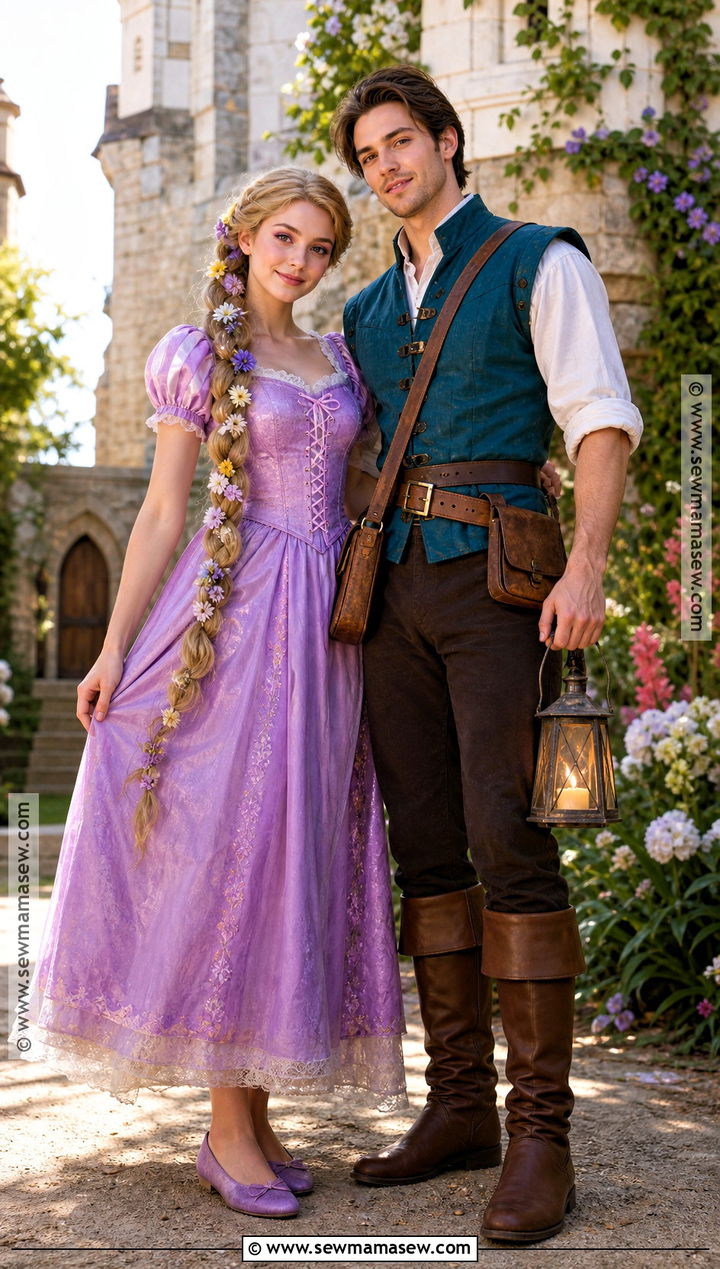 Rapunzel And Flynn Rider Costume - 45 cute couple halloween costumes