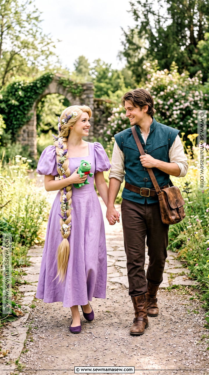 Rapunzel And Flynn Rider Couple Costume - 35 best halloween costumes for couples
