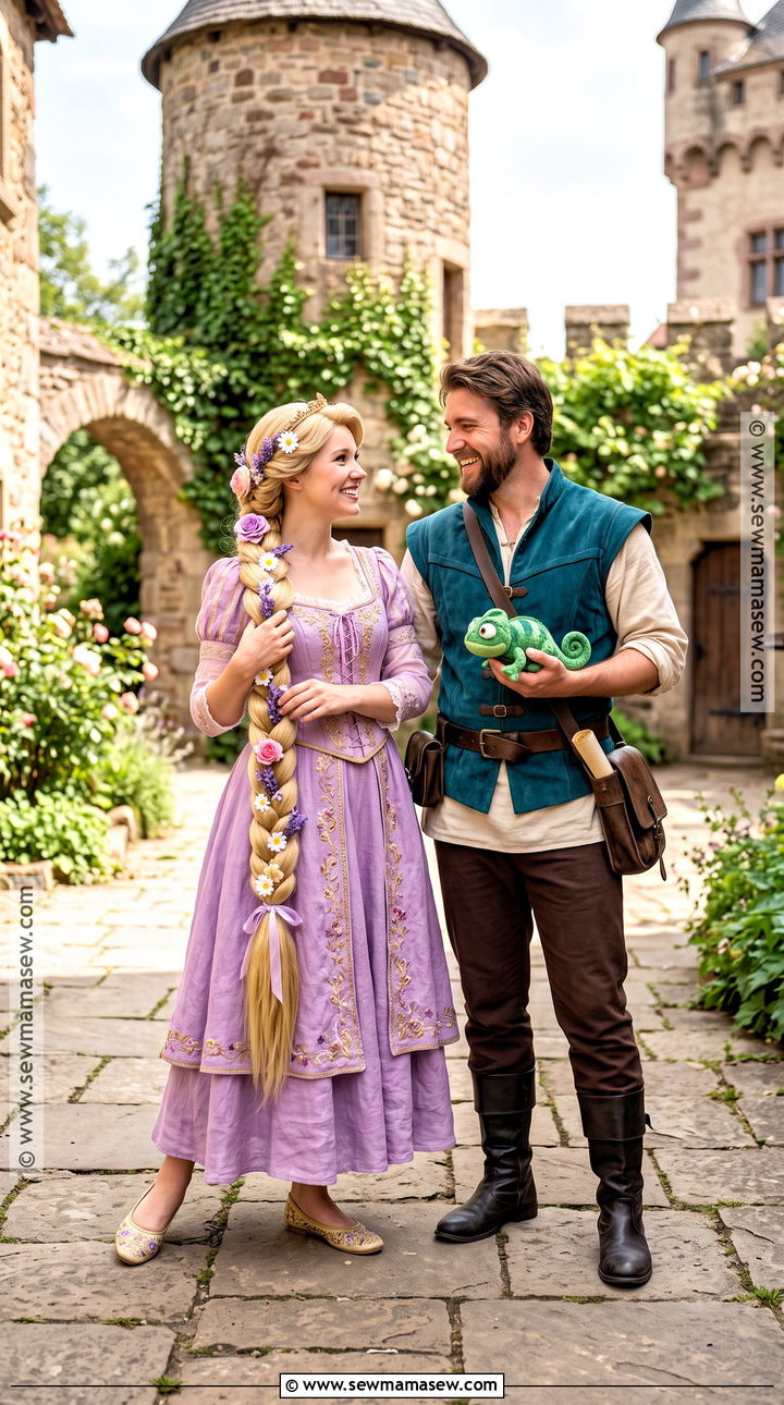 Rapunzel And Flynn Rider Couples Costume - 35 cute couples costumes for halloween