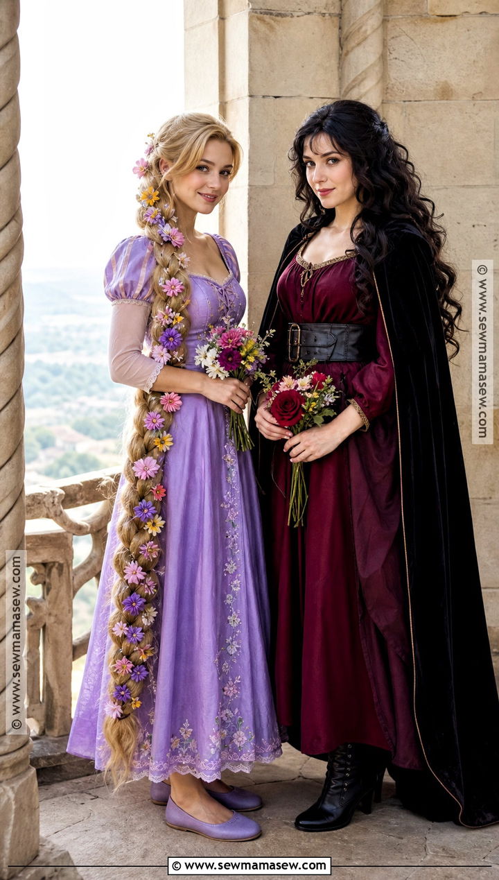 Rapunzel And Mother Gothel Costume - 30 duo halloween costumes blonde brunette