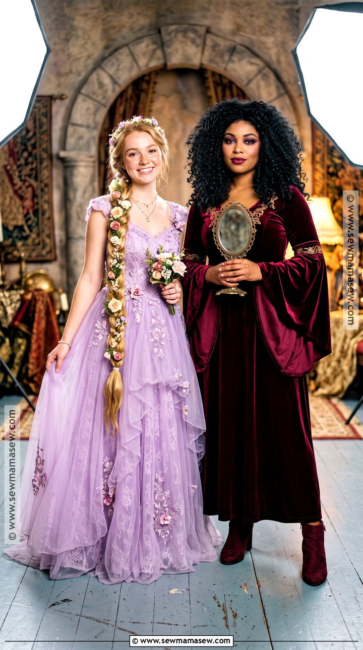 Rapunzel And Mother Gothel Duo Costume - 35 rapunzel costume ideas