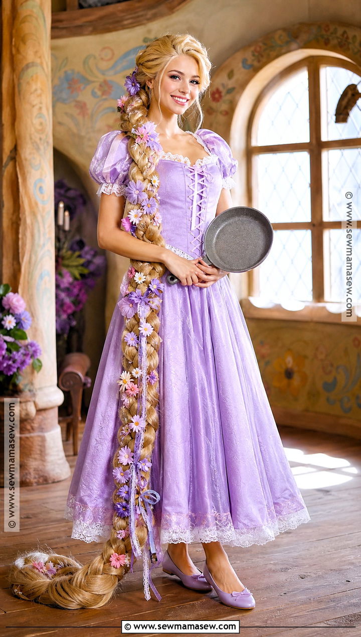 Rapunzel Fairy Tale Costume - 30 Fairy Tale Costumes