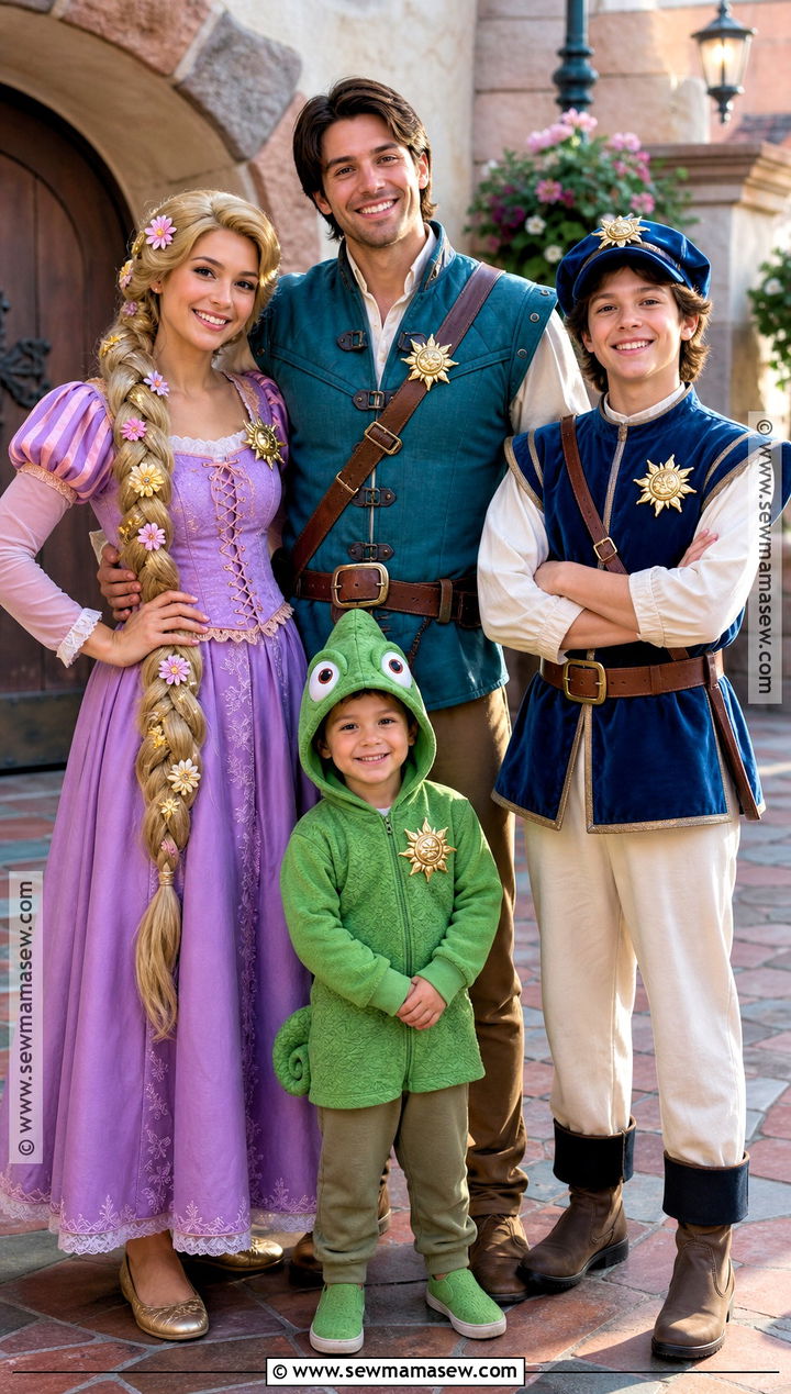 Rapunzel Family Costume - 35 rapunzel costume ideas