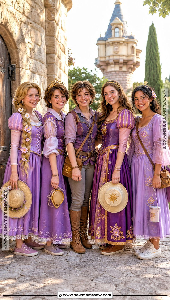Rapunzel Group Costume - 40 repunzle costume idea