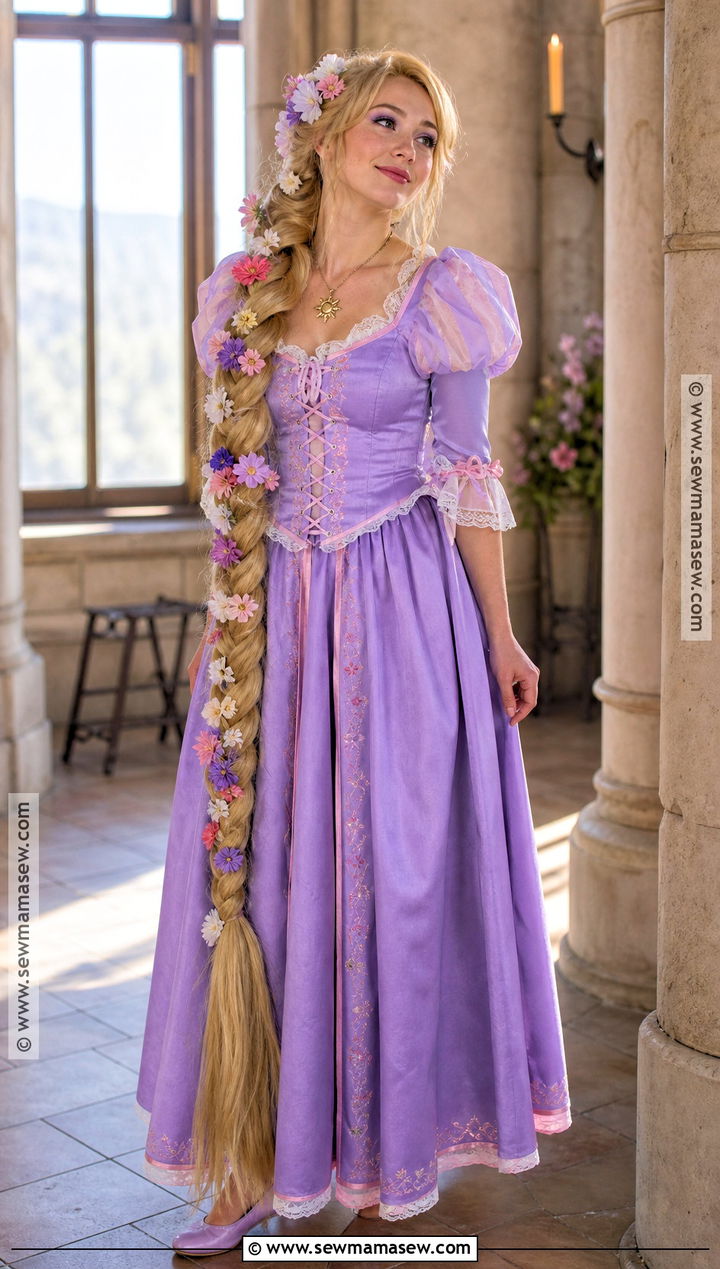 Rapunzel Princess Costume - 30 Fairytale Costume Ideas