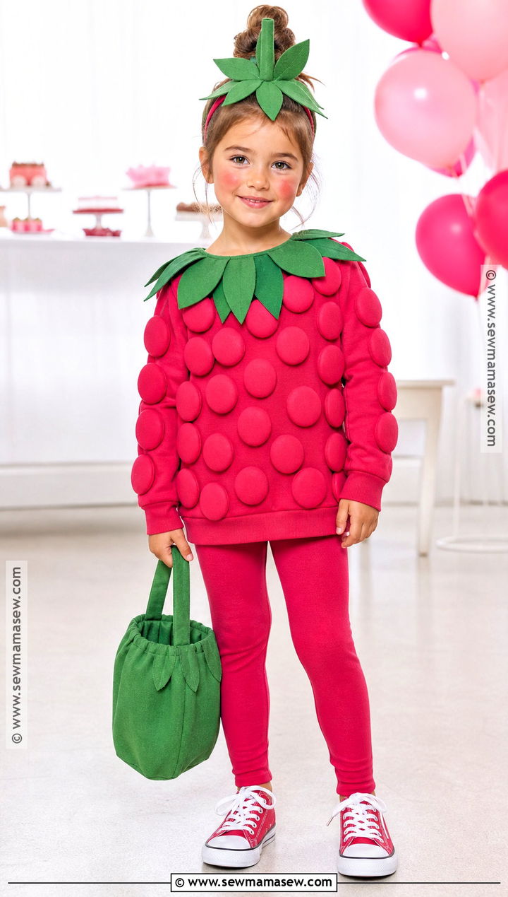 Raspberry Costume For Kids - 30 fruit costumes for kids