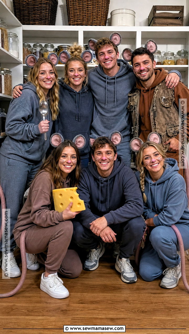 Rat Colony Group Costume - 30 Chef And Ratatouille Costume Ideas