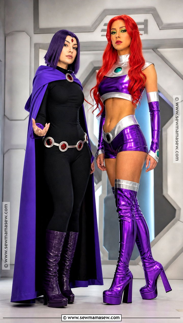 Raven And Starfire Cosplay - 30 matching cosplay ideas