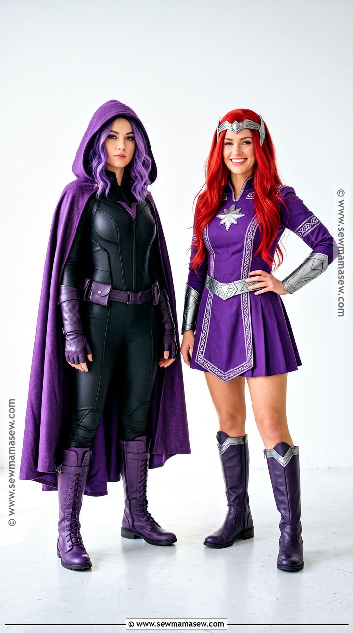 Raven And Starfire Duo Costume - 45 halloween costumes women duo