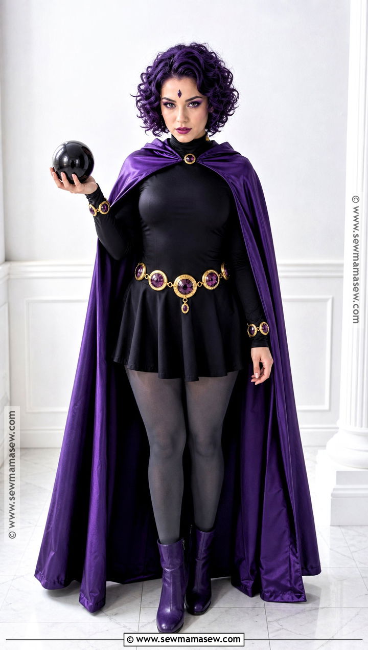 Raven Cosplay With Curly Hair - 50 raven cosplay ideas