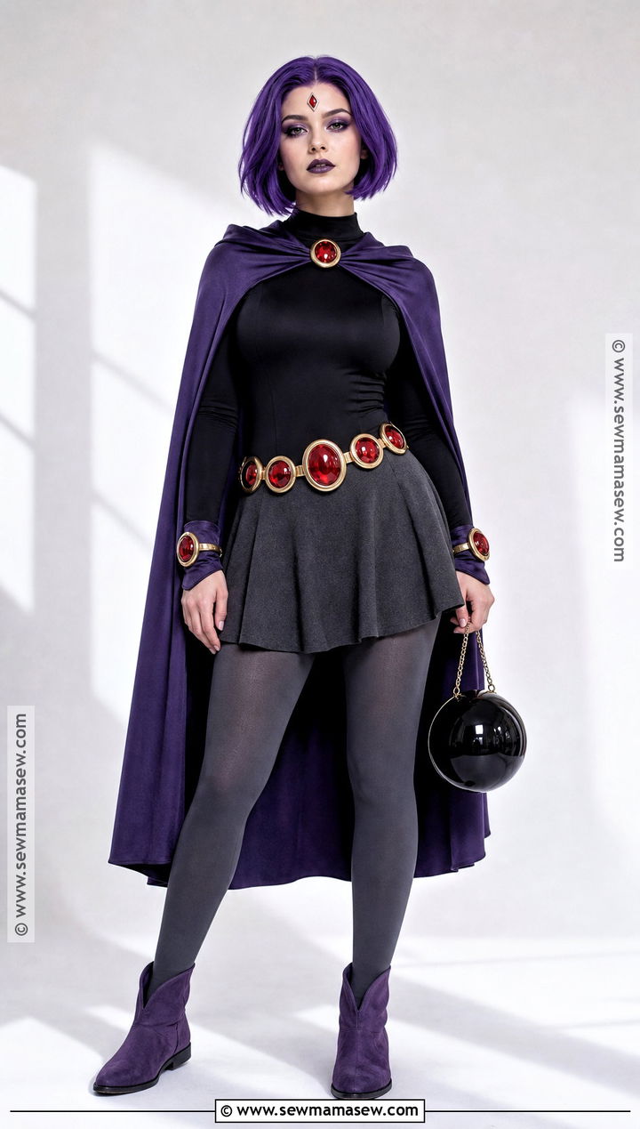 Raven Cosplay With Skirt - 50 raven cosplay ideas