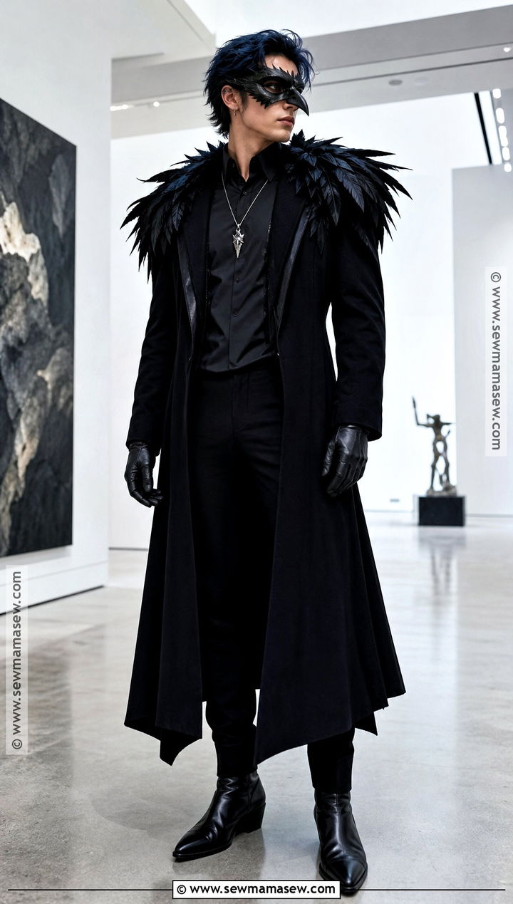 Raven Halloween Outfit - 35 halloween outfit ideas for men