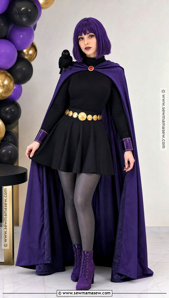 Raven Skater Skirt Outfit - 30 Raven Teen Titans Go Outfit Halloween Ideas