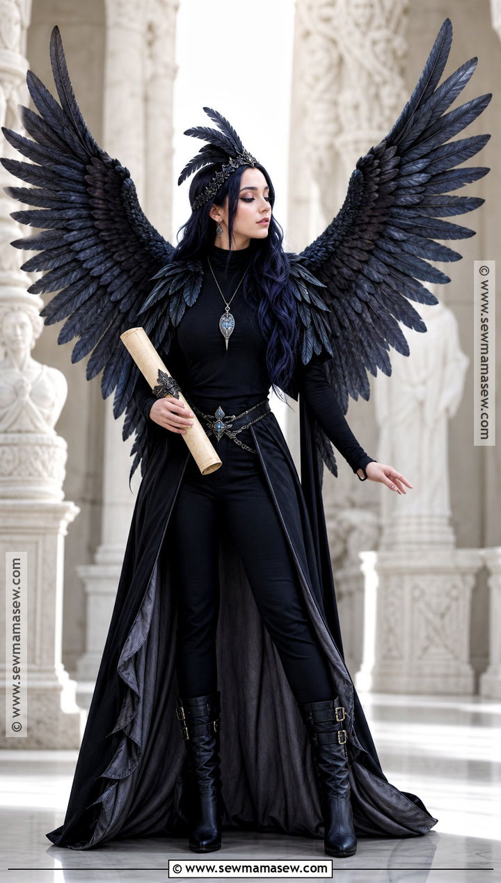 Raven Wings Cosplay - 30 Cosplay Wings Ideas